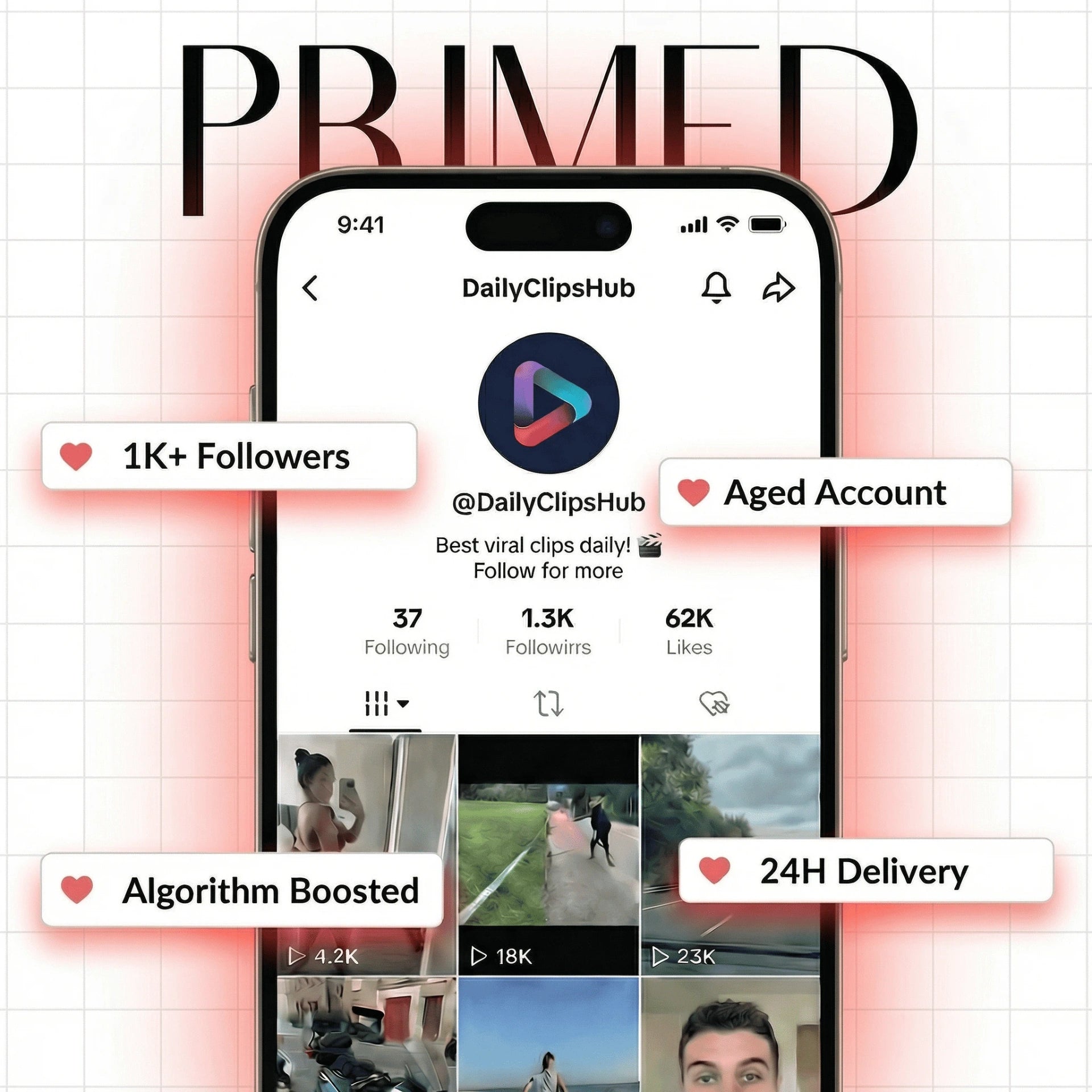 Primed TikTok Account